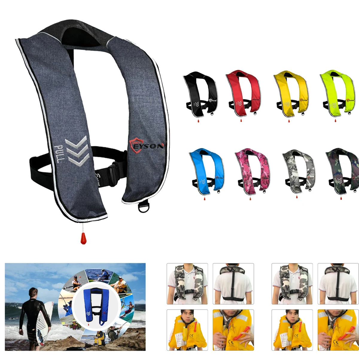 Inflatable Life Jacket Vest 1