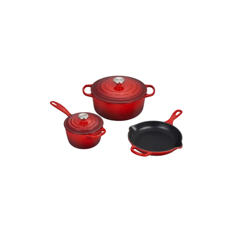 Le Creuset 5-Piece Signature Cookware Set 1