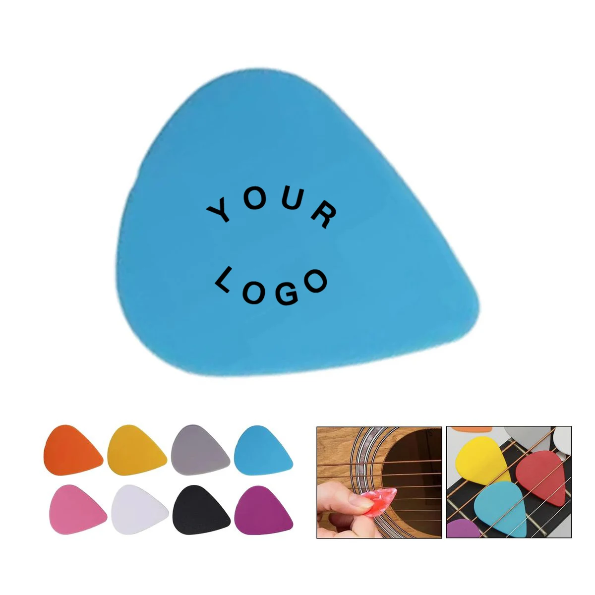 Flexible 0.75mm Guitar Picks for Daily Practice 1