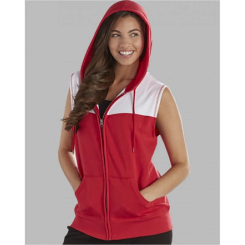 Boxercraft Unisex Sleeveless Hooded Sweatshirt - V30 1