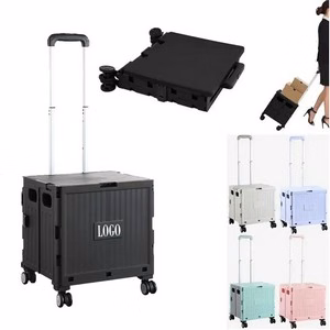 4 Rotate Wheels Folding Utility Cart
