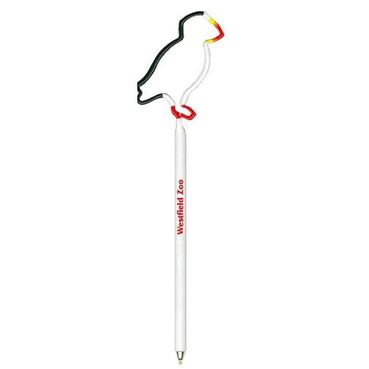 Bird Puffin Multi-Color Inkbend Standard, Bent Pen 1