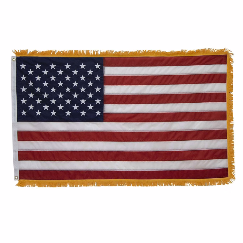 4' x 6' U.S. Flag with Fringe