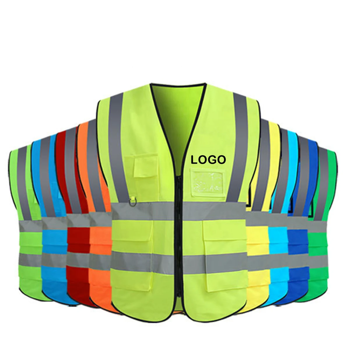 MOQ 50 Reflective Work Vest for Construction 1