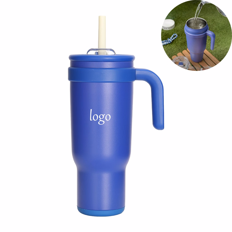 40OZ Insulated Cup with Straw
