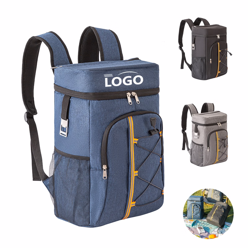 Large Capacity Insulated Backpack Cooler