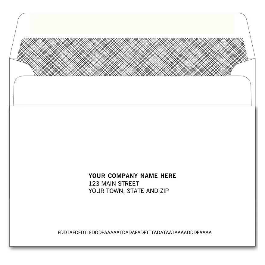 Payment return envelopes 1