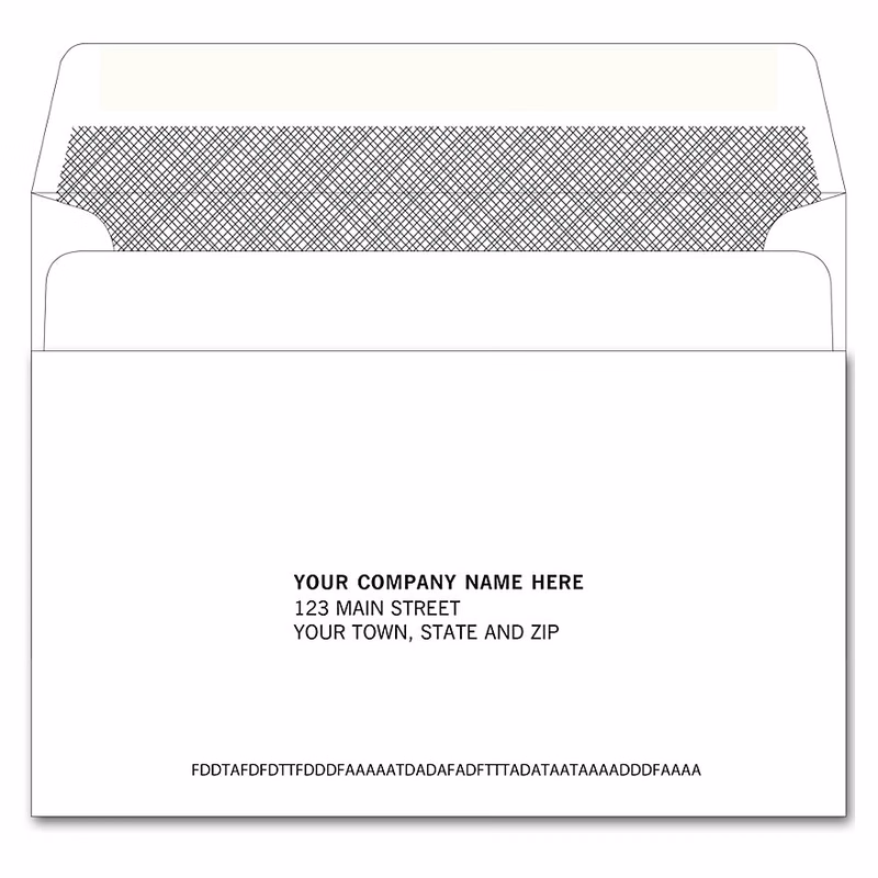 Payment return envelopes
