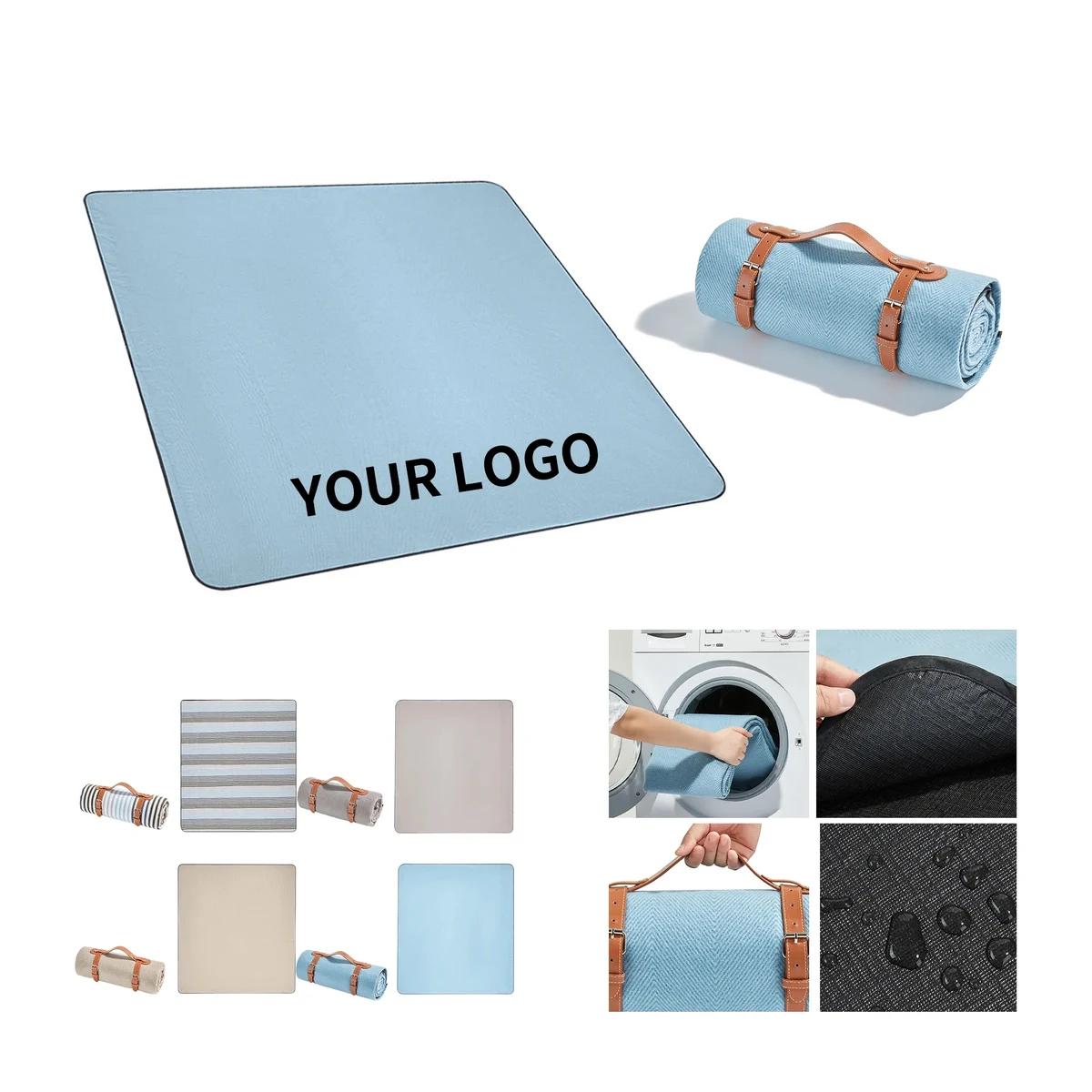 Cotton Foldable Picnic Mat 1