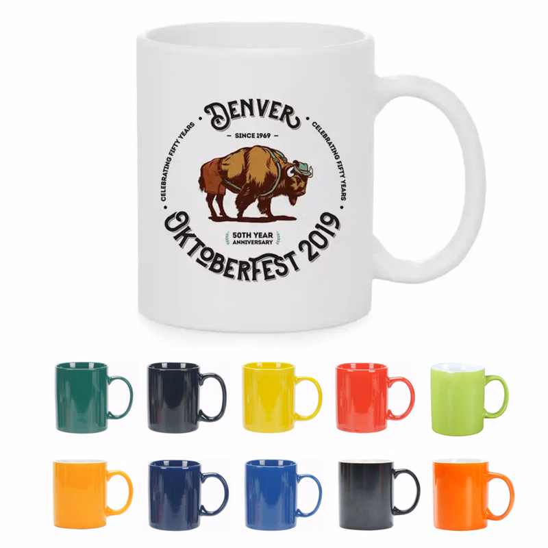 11 Oz. Traditional Milk Ceramic Mug