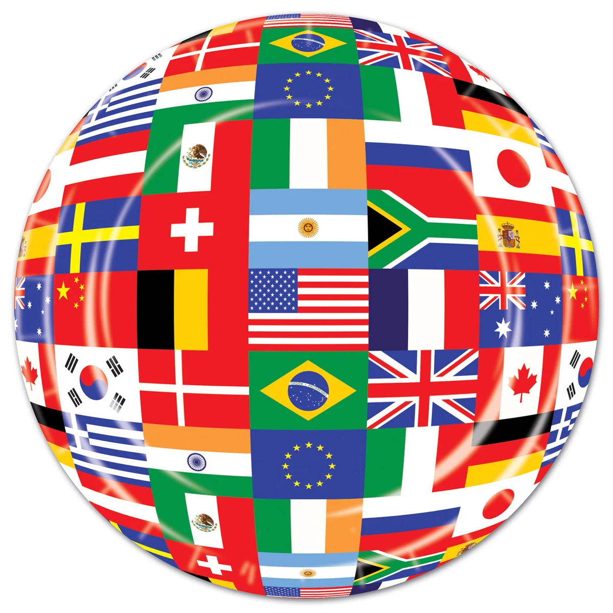 International Flag Plates 1