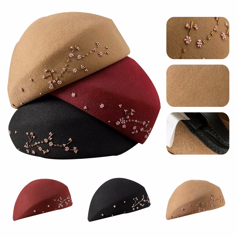 Wool Beret Hat