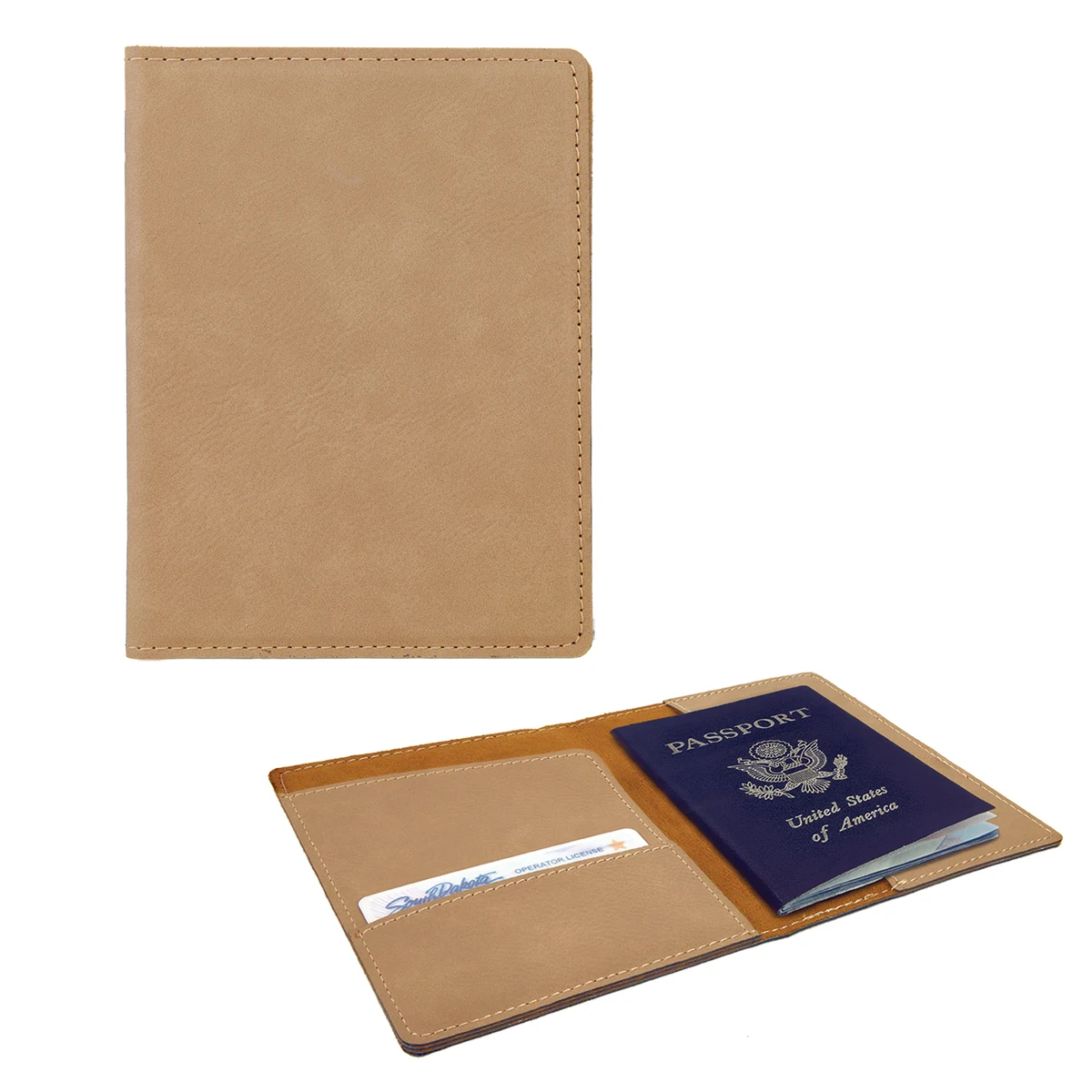 Leatherette Passport Holder 1