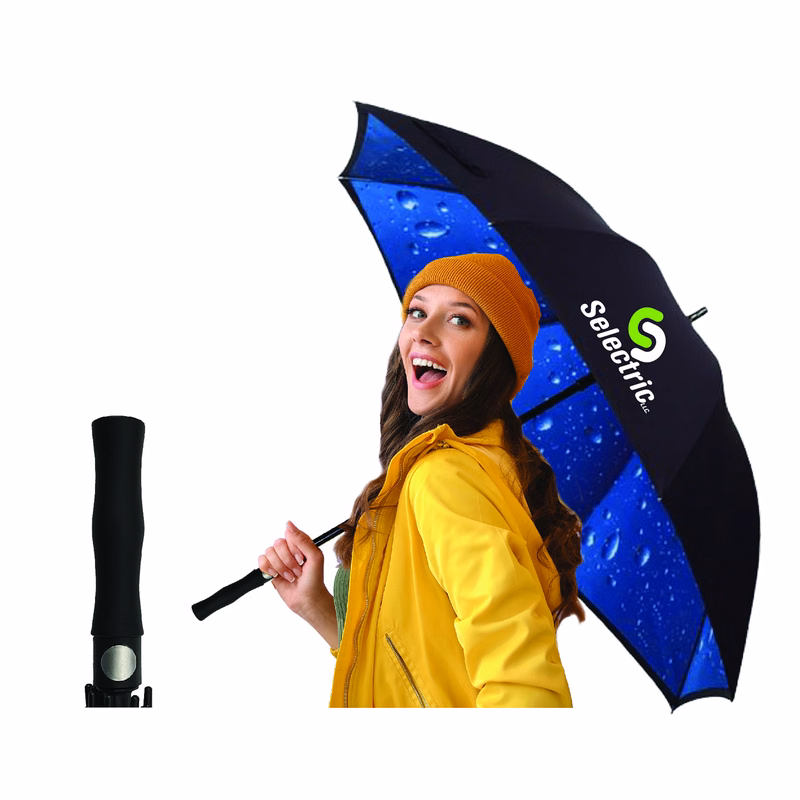 Custom Golf Photobrella Umbrella-Over and Under Canopy