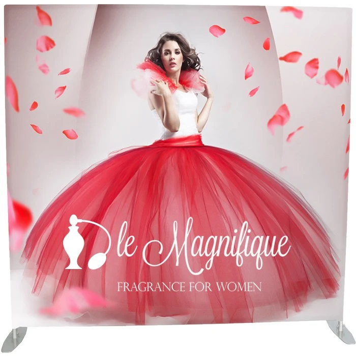 Flat Frame Fabric Backdrop - 8' 1