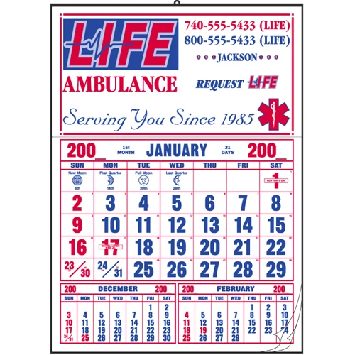 Half-Apron Calendar 1