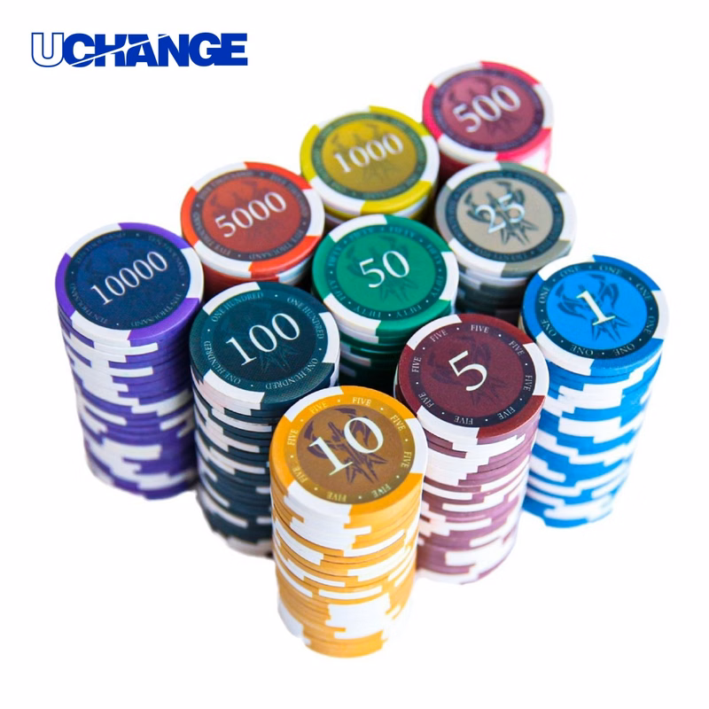 Ceramic Poker Chips for Professional Play