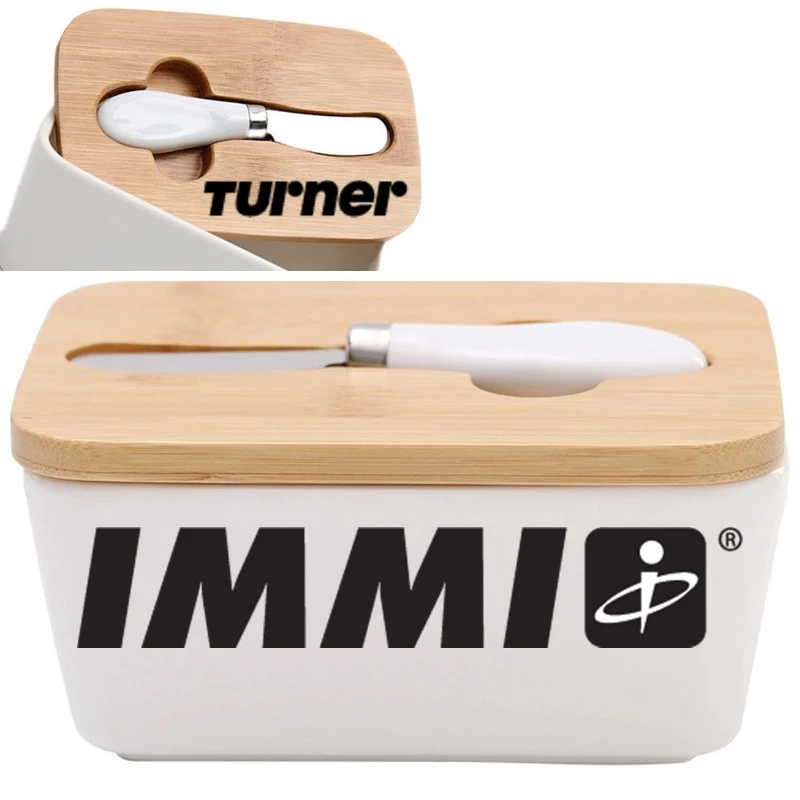 Bamboo Butter Dish 1