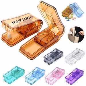 Mini Portable Pill Cutter Box