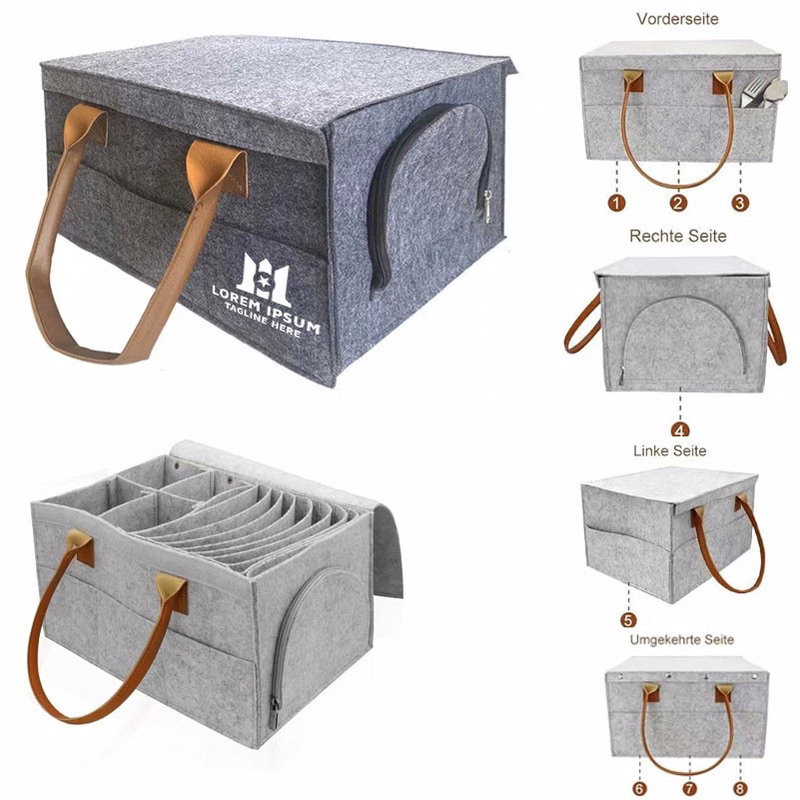 Felt Dinnerware Organizer
