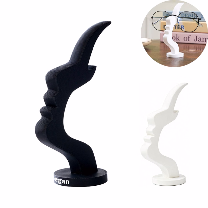 Human Face Shaped Eyeglass Stand