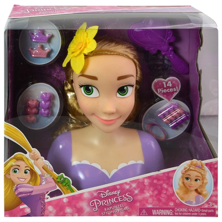Disney Princess Rapunzel Styling Head Sets 1