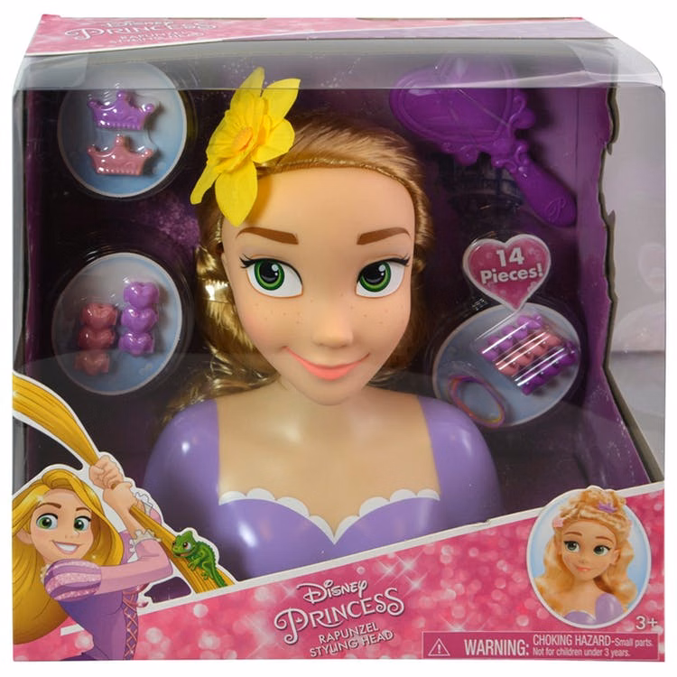 Disney Princess Rapunzel Styling Head Sets
