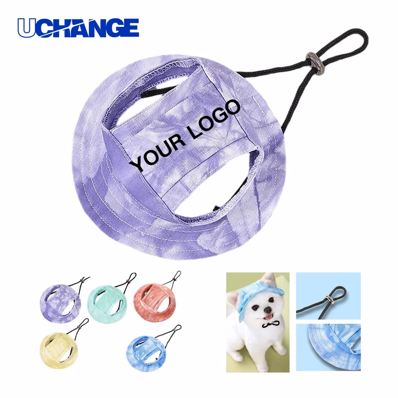 Polyester Pet Sun Hat Headwear with Lightweight Design
