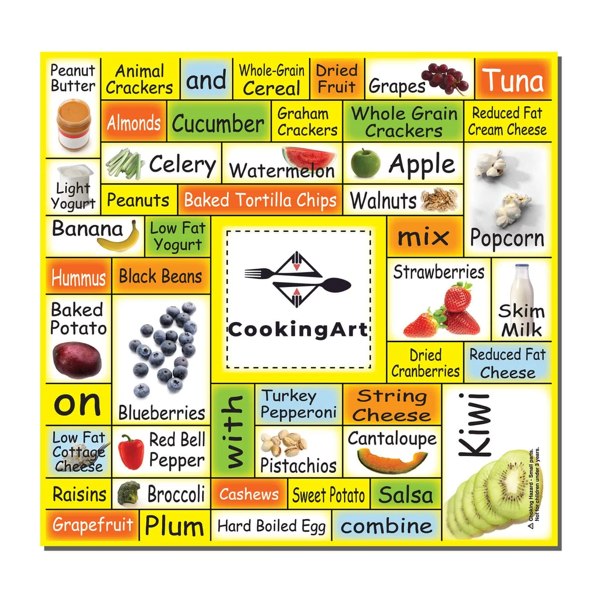 Words Plus™ Rectangle Magnet 1