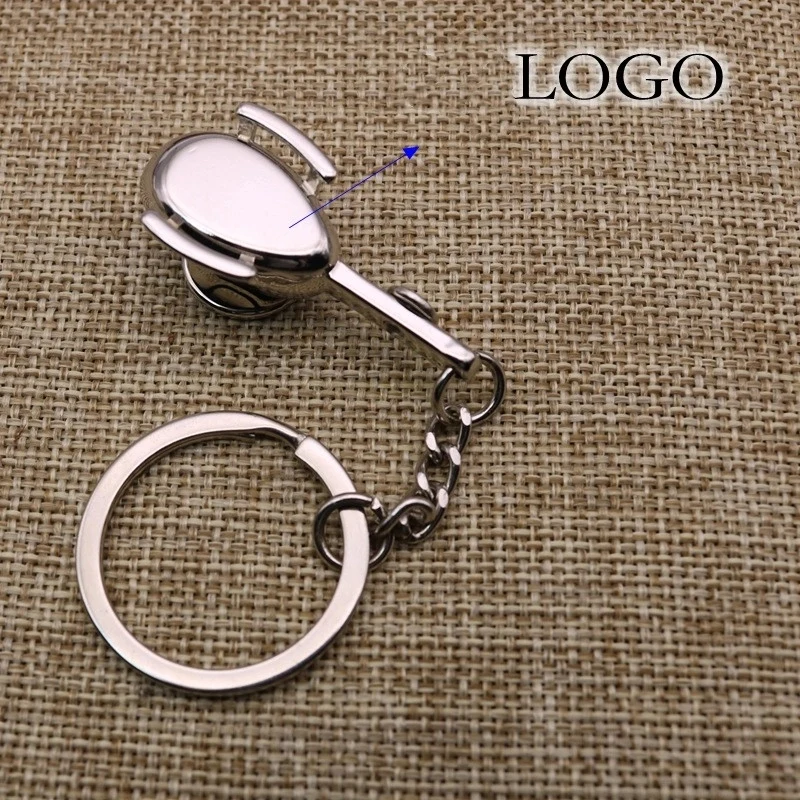 Airplane Shaped Key Chain / Ring 1