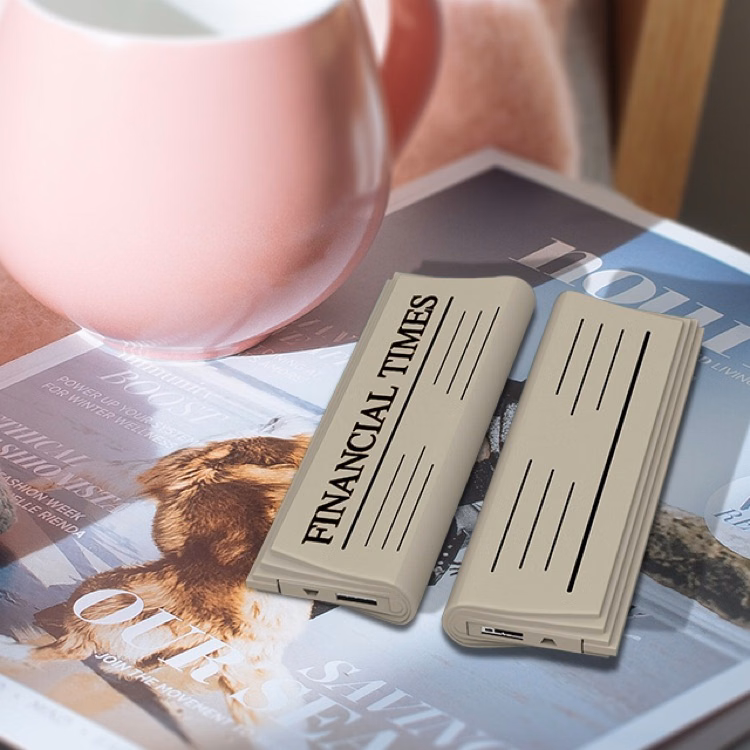 Custom Finance Newspaper Charger
