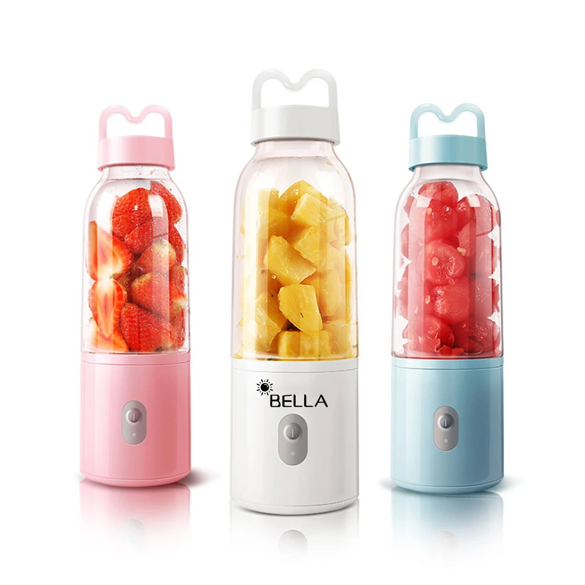 Plastic portable and detachable juicer blender 1