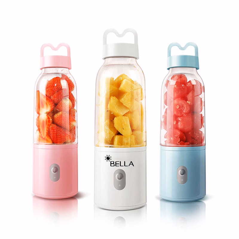 Plastic portable and detachable juicer blender