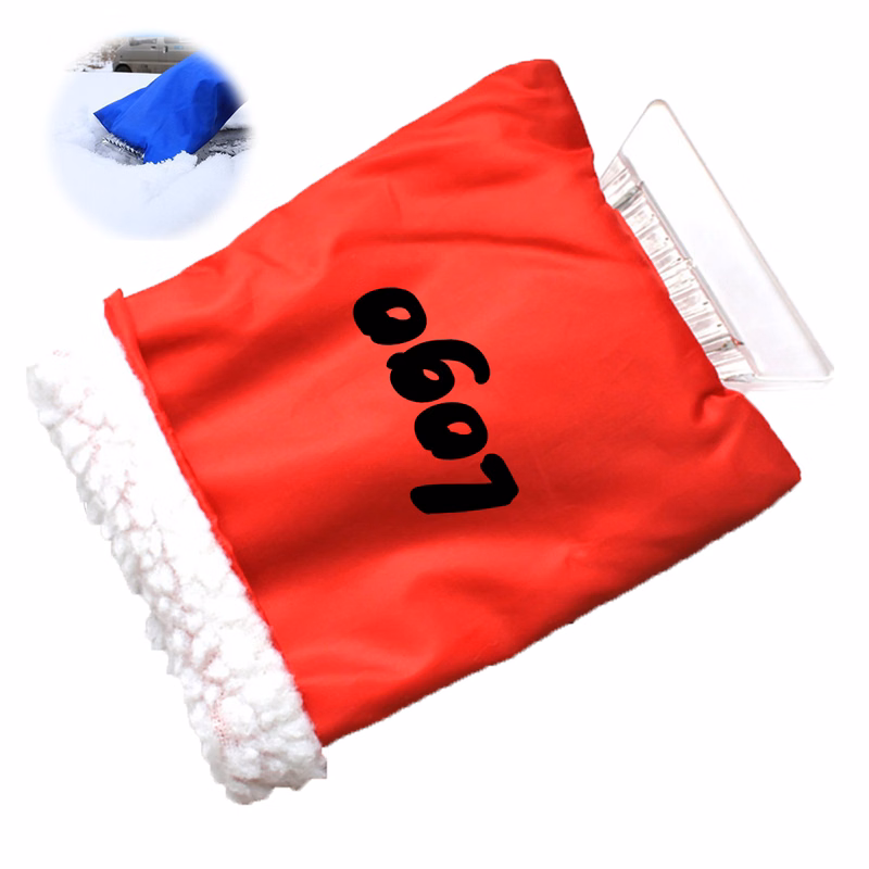 Portable Snow Shovel Ice Scraper With Mitt Glove