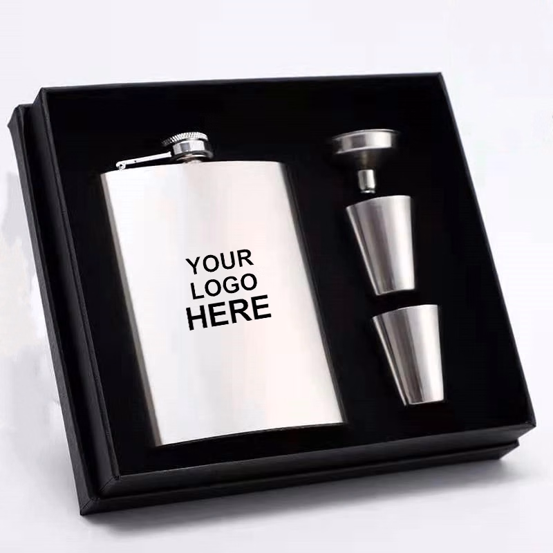 8Oz Stainless Steel Wine Flask