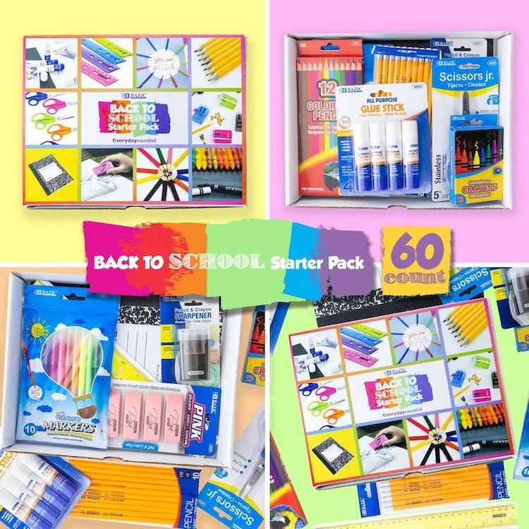 Elementary Back to School Starter Kits - 10 Count 1