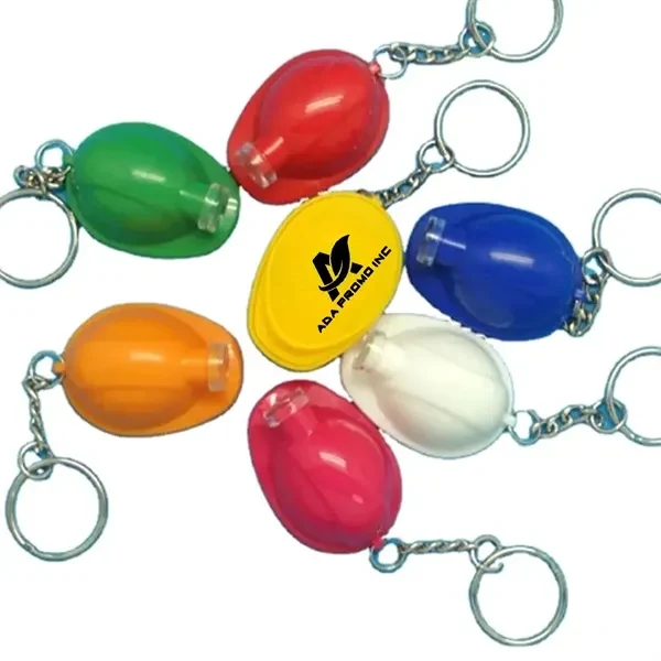 Hard Hat LED Light Keychain 1