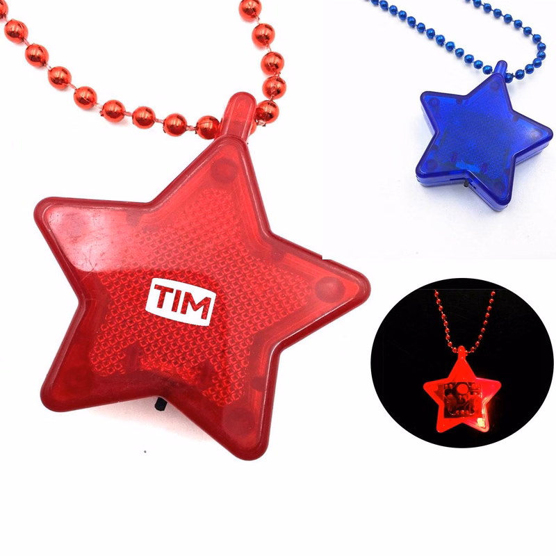 LED Light-Up Star Pendant