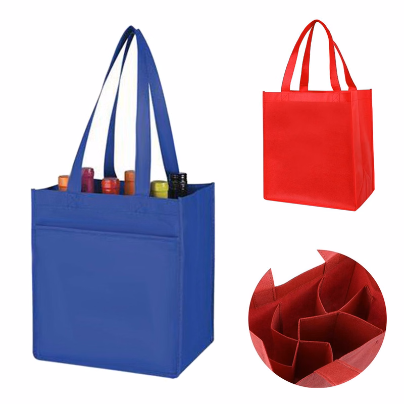 Tote Bag For 6 Wine Bottles