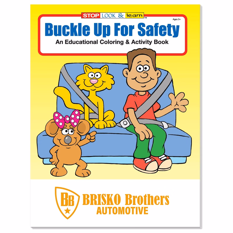 Good Value™ Coloring Book: Buckle Up for Safety