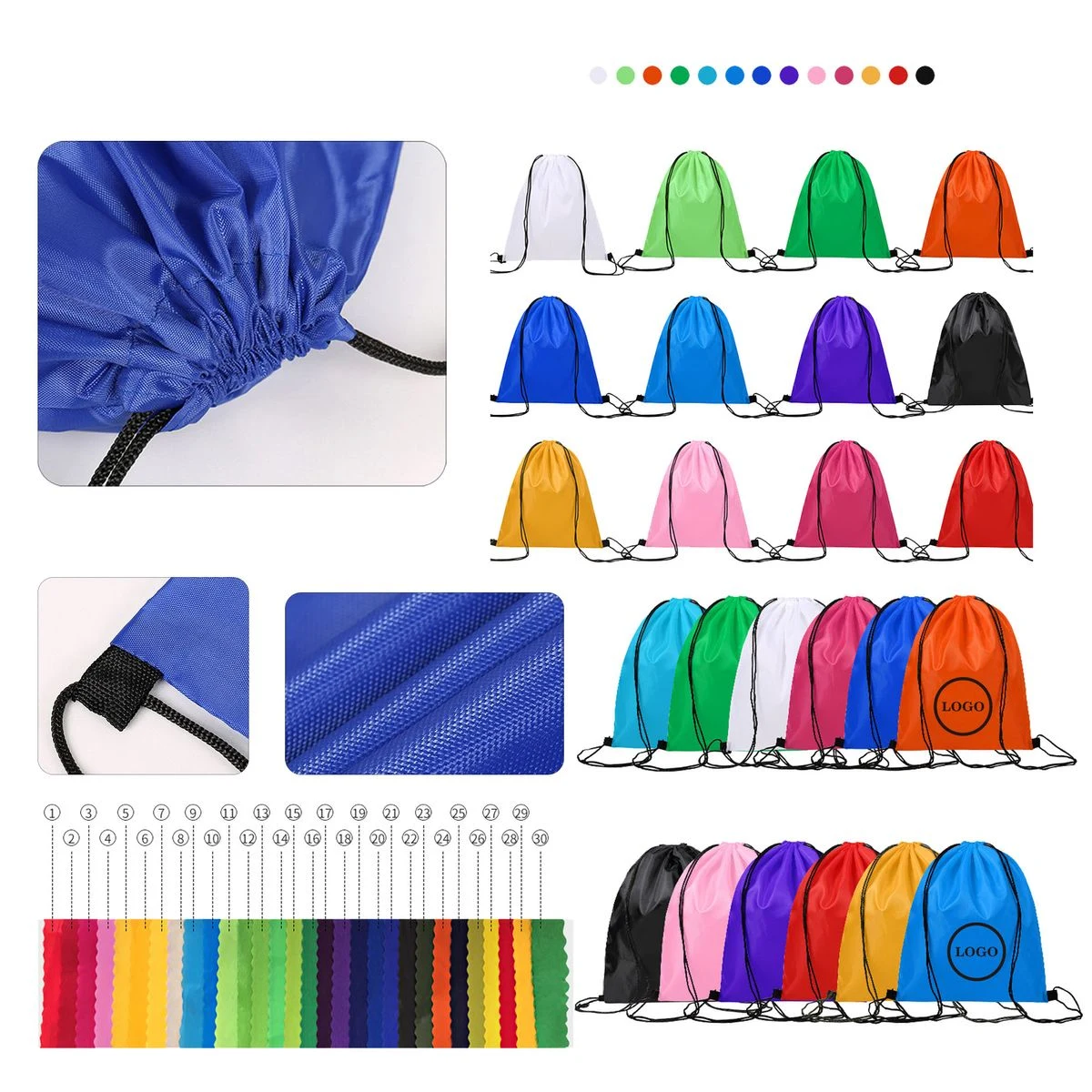 Polyester Material Bundle Bag 1