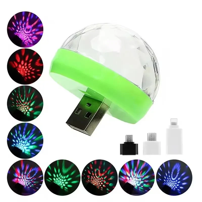 Usb Mini Disco Phone Lights 1