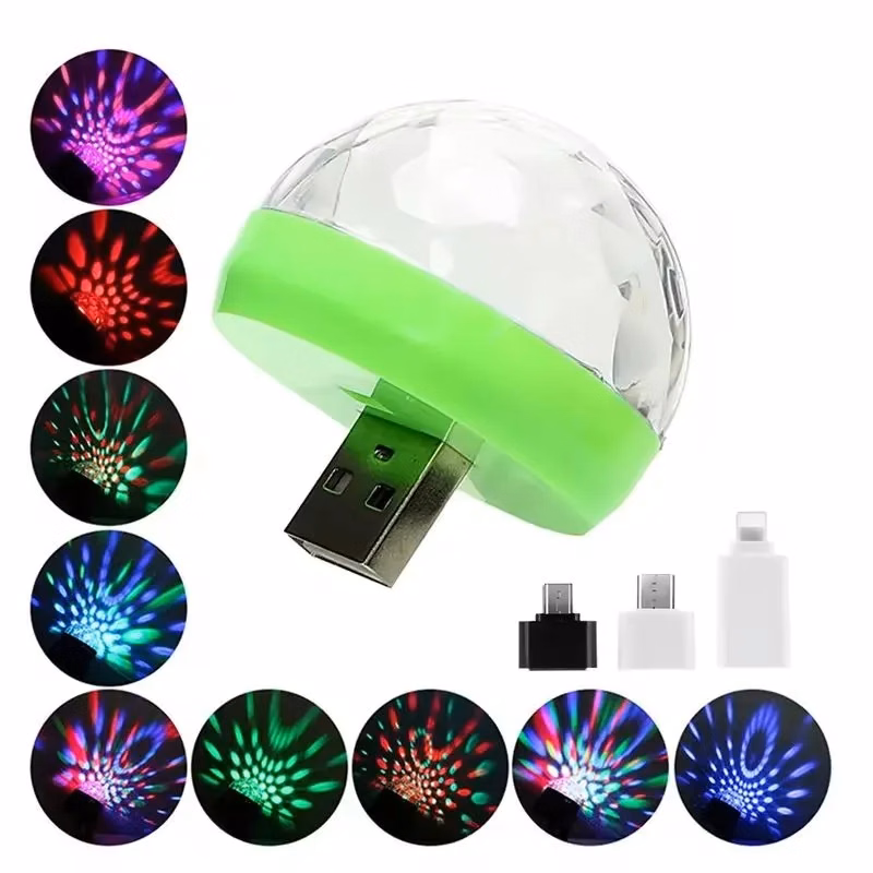 Usb Mini Disco Phone Lights
