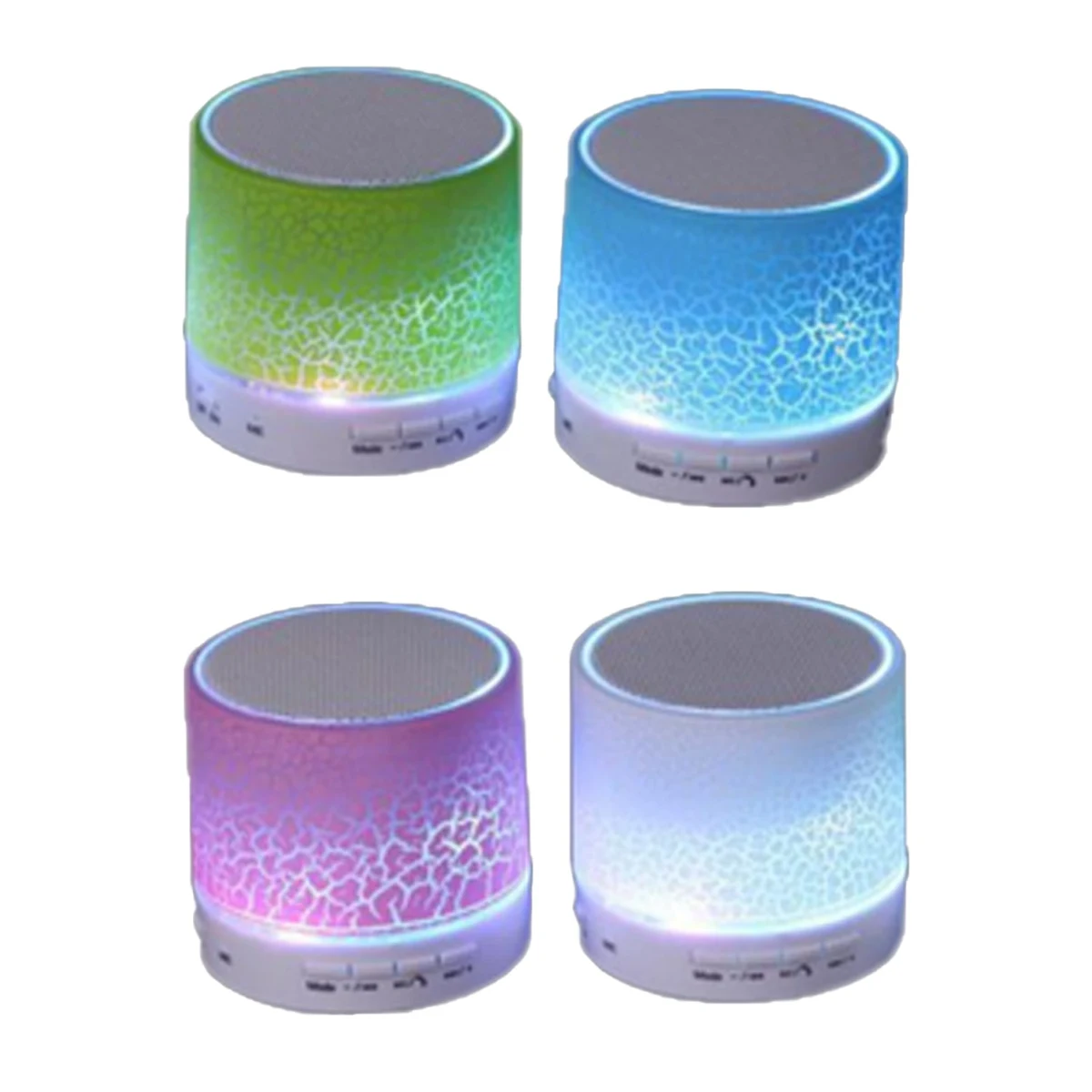 Crack Pattern Portable Bluetooth Speaker 1