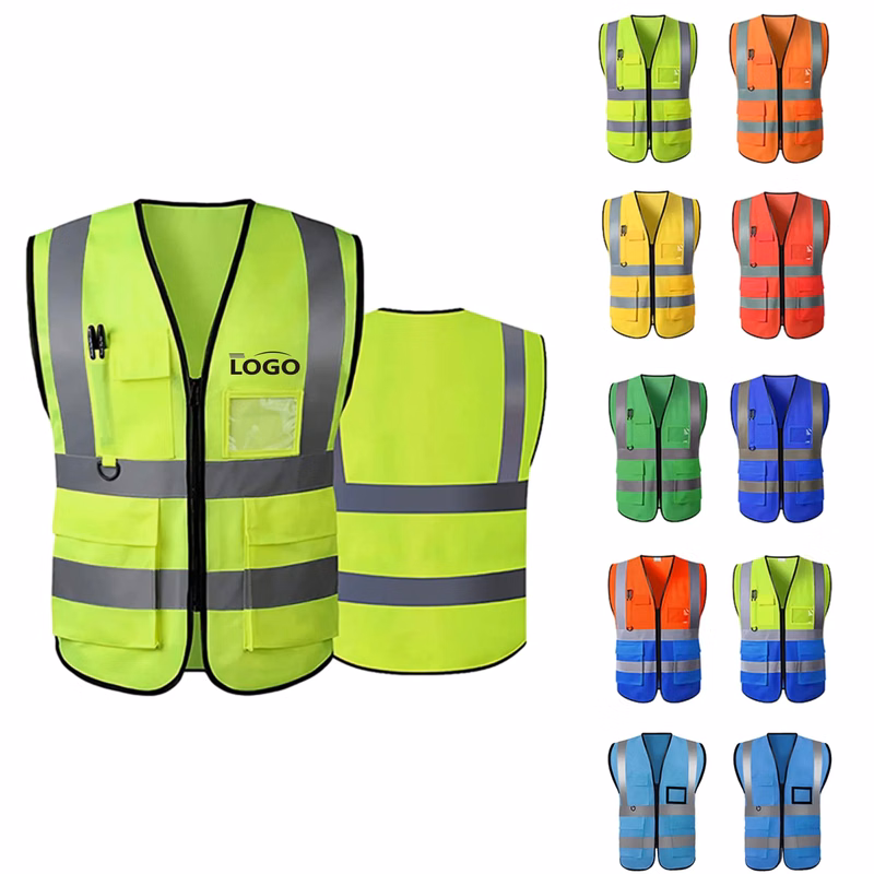 High Visibility Reflective Vest For Adults MOQ 50PCS