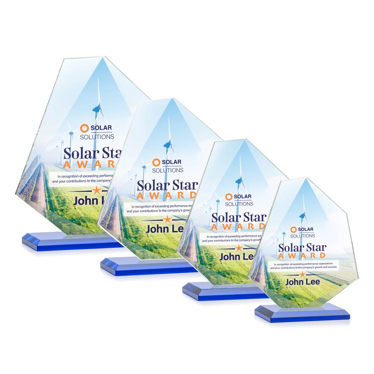 Picton VividPrint™ Award - Blue 1