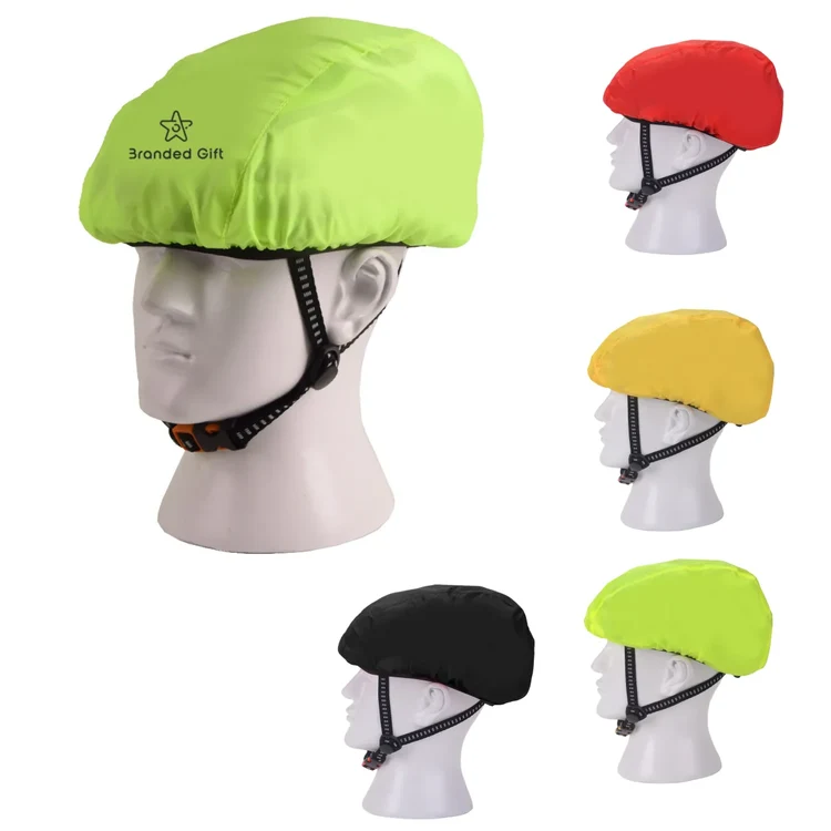 Bike Helmet Cover with Reflective Strip 1