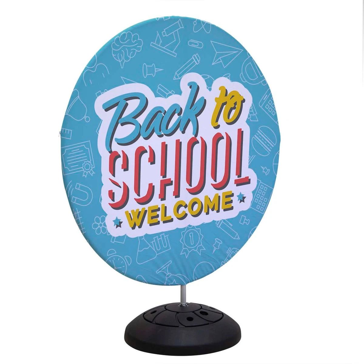 EuroFit™ Swivel Round Sign Kit 1