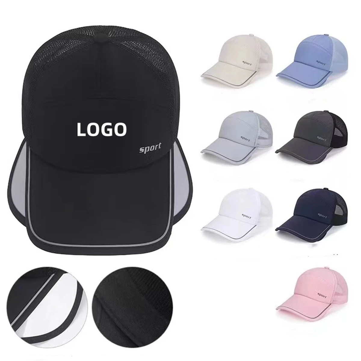 Reflective Breathable Sports Cap 1
