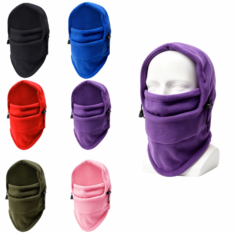 Kids Winter Fleece Windproof Balaclava Hood